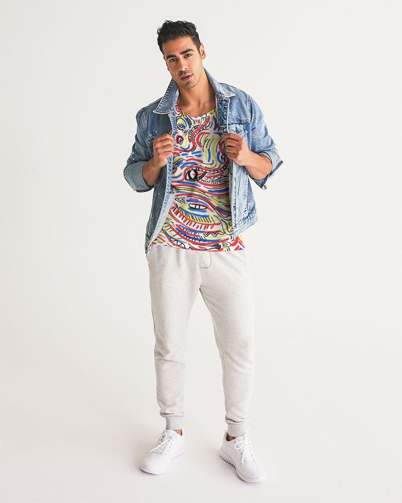 Graffiti Summer Men's Sport Tank