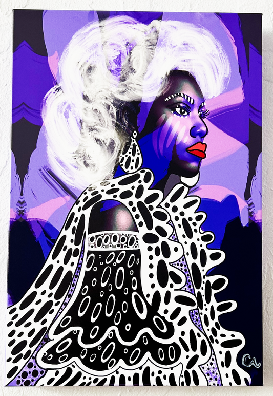 Radiant Jazz – 16x24 Canvas Wall Art