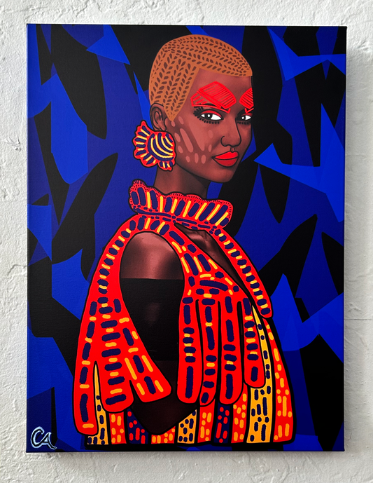 Radiant Dancer 18x24 Canvas Wall Art