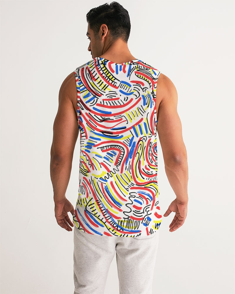 Graffiti Summer Men's Sport Tank