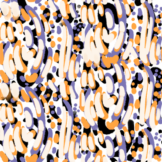 Fuzzy Abstract Dot Print