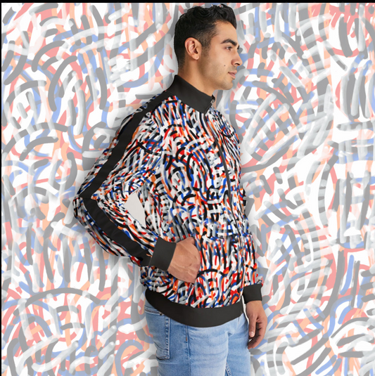 Graffiti Street Men's Track Jacket